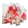 Walls are wall, modular, series: flowers, "orchids and butterfly", 80x140 cm
