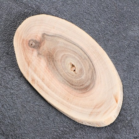 Saw a tree "walnut", oval, d = 4-11cm, h = 5 mm-1