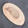 Saw a tree "walnut", oval, d = 4-11cm, h = 5 mm