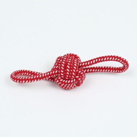 Cable toy "Ball with handles", up to 65 g, ball 6 cm, up to 20 cm, red-2