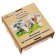 Puzzle "Animals" (Russian and English)