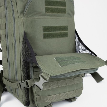 Tactical backpack, TAIF, 35 l, lightning department, 3 outer pockets, green color-6