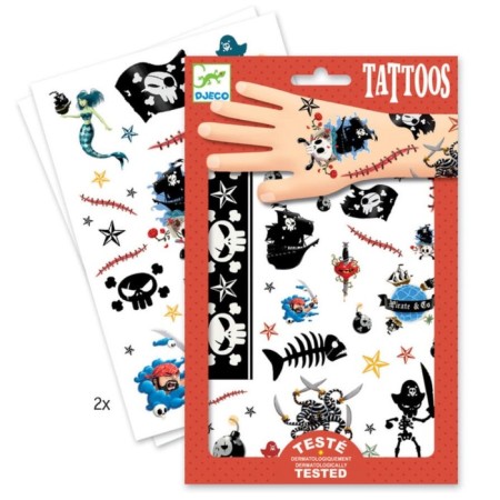 Djeco Tattoos "Pirates"-1