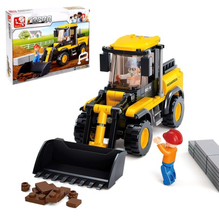 Designer "Construction Tractor", 212 parts