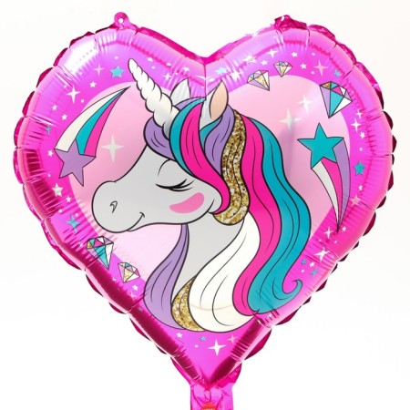 Air "Unicorn", 16 inch, foil, Minnie and unicorn-1