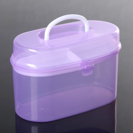 Organizer for storage with an insert, 15 × 7.5 × 10 cm, color mix-11
