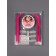 Set for makeup of the lower eyelashes: stencils, holders, eyeliner