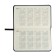 Pocket dating from 2024, 155 x 95 mm, 64 sheets, Devente.emblem, solid cover of artificial leather, cream block 70 g/m2, blue