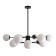 Barensa chandelier 12x40W E27 Black 86x86x75 cm Bayerlux