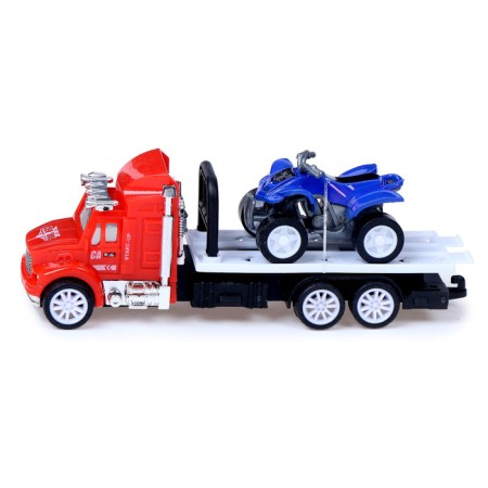 Inertial “tow truck” with ATV, mix-1