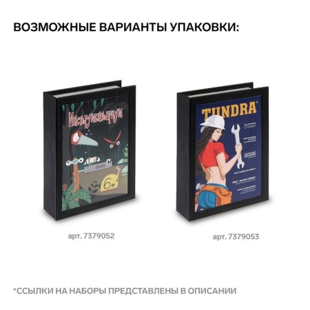Tundra instruments, a gift plastic case "Book", 24 subjects-6