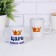 Sublimation mug "King is just a king", with application