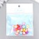 Beads for PVC "Cloud-Smail" Color set 20 pcs 1x1x1 cm