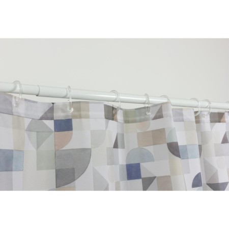 Bath curtains with Joy Home Paul rings, 180x200 cm-3
