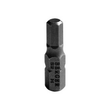 Биты магнитные BERGER BG2374, HEX2x25 мм, 2 шт., S2