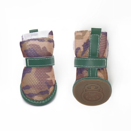 Dog boots "fighter", set 4 pcs, size 3 (sole 5 x 4.2 cm) camouflage-2