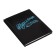 Notebook A6, 80 sheets in the Cyrillic City Cool Runs, solid cover, glossy lamination, block 60 g/m2