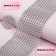 Tape with imitation of convex rhinestones, 5.75 cm, 9 ± 1 m, silver color