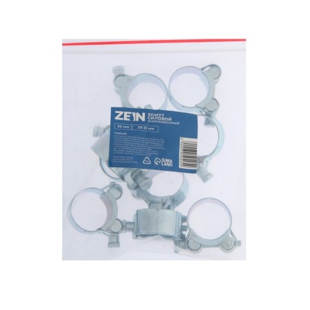 The clamp zein English, diameter 29-31 mm, width 20 mm, galvanized-9