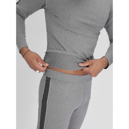 Thermal underwear is male, size 46-48, the color is light gray-3