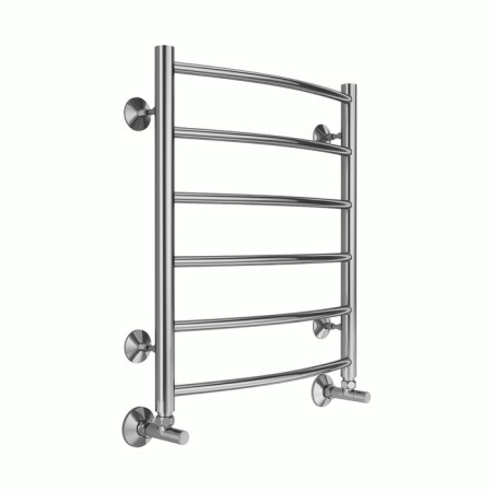 Terminus water heated towel rail "Classic" P6, 500x600 mm, lower connection, chrome-1