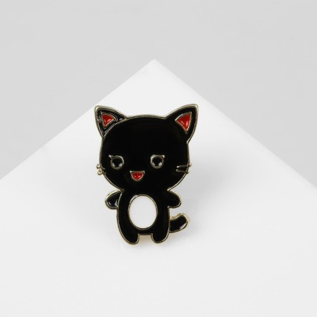 Icon "Koteychka", black and white color in gold-2