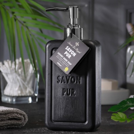 Liquid luxury hand soap "Savon de Royal" black, 500 ml