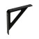 Delta bracket, mod 1, 145x145, 2 pcs, black color