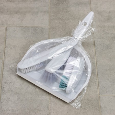 Cleaning set, 4 items: scoop, brush-scheme, 2 universal brushes-6