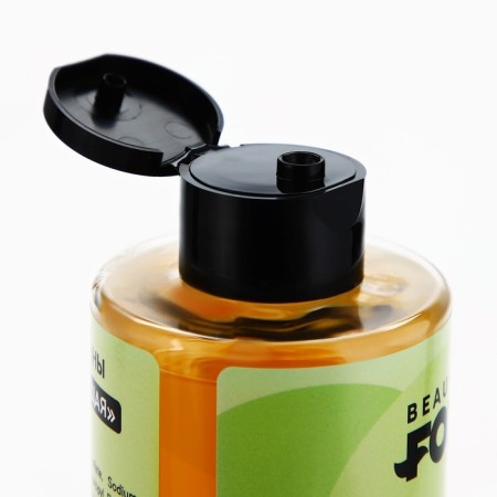 Bathtub foam, 500 ml, "time to clean", aroma juicy peach-4