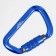 Carabiner with a bayonet coupling, 11 x 7 cm, 28 kn, mix