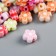 Beads for creativity plastic "flowers" (set 150 pcs) 0.6x0.6 cm