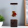 Lava-lamp "Bear" LED 2W from batteries 3haa brown 7x7x24 cm