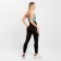 Female sports leggings, black color, size 40-42 (s)
