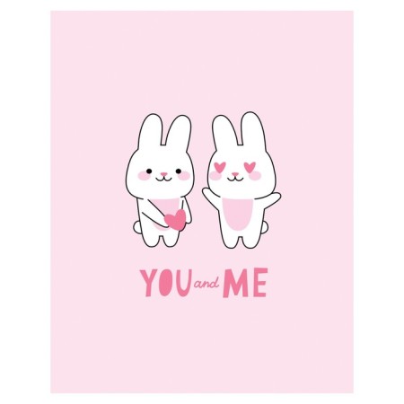 Pillow Bellard "Love Hares, Decorative, size 16x45 cm-1