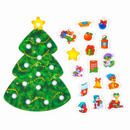 Developing toy "Fun Velcro. Funny animals"-4