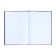 Book of accounting, 96 sheets, boumvinyl cover, offset block, line, blue color