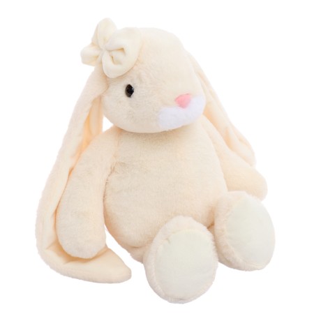 Soft toy "Bunny Molly", Latte color, 28 cm