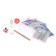 Set for experiments "New Year's bombs", ball and snowflake, in a bag