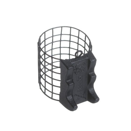 Metallic feeder X-Feeder Me Batman M Grid, Matt Black, 80 g, 30 ml-1