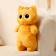 Soft toy "cat", 30 cm, beige color