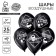 Shar Latex 12 "Liberties", male, 1 tbsp., Set 25 pcs, black color