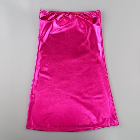 Carnival set "Party in Pink", dress, panama, glasses, rr 42-44-2