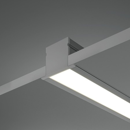 Aluminum profile built-in Led Strip Alm-2720-S-2M, 200x2.7x2 cm, silver color-5