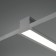 Aluminum profile built-in Led Strip Alm-2720-S-2M, 200x2.7x2 cm, silver color