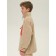 Jacket for boys, height 134 cm, sandy color