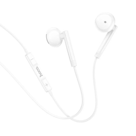 Hoco M95 headphones, wired, inserts, Type-C, 1.2 m, white-2