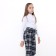 Baby turtleneck, white color, height 116 cm