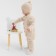 Combine Children's Knitted Minaku, height 74-80, beige color