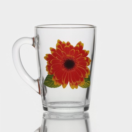 Glass mug "Collection Collection", 300 ml, MIX drawing-6